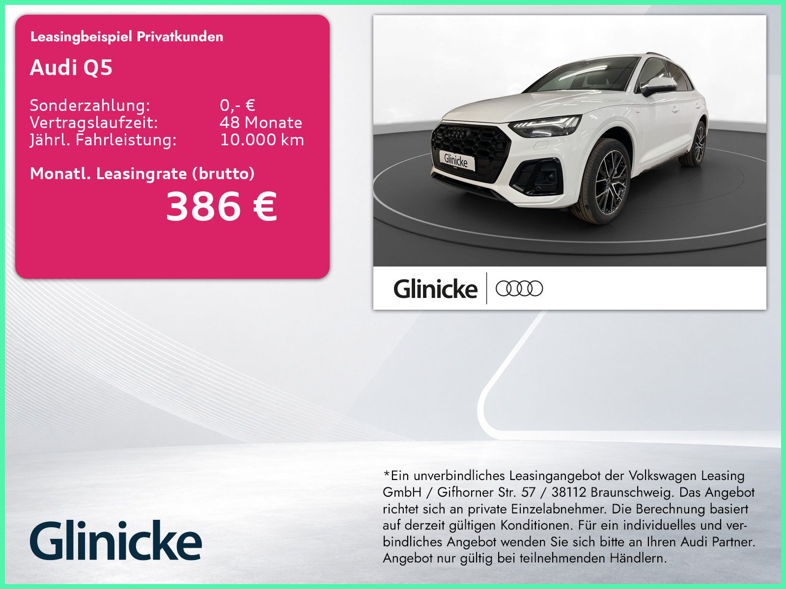 Audi Q5 50 TFSIe qu. S line Matrix LM 20" Navi RFK AC