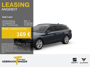 Seat Leasingangebot: Seat Leon Sportstourer 1.5 eTSI DSG FR NAVI ACC KEYLE