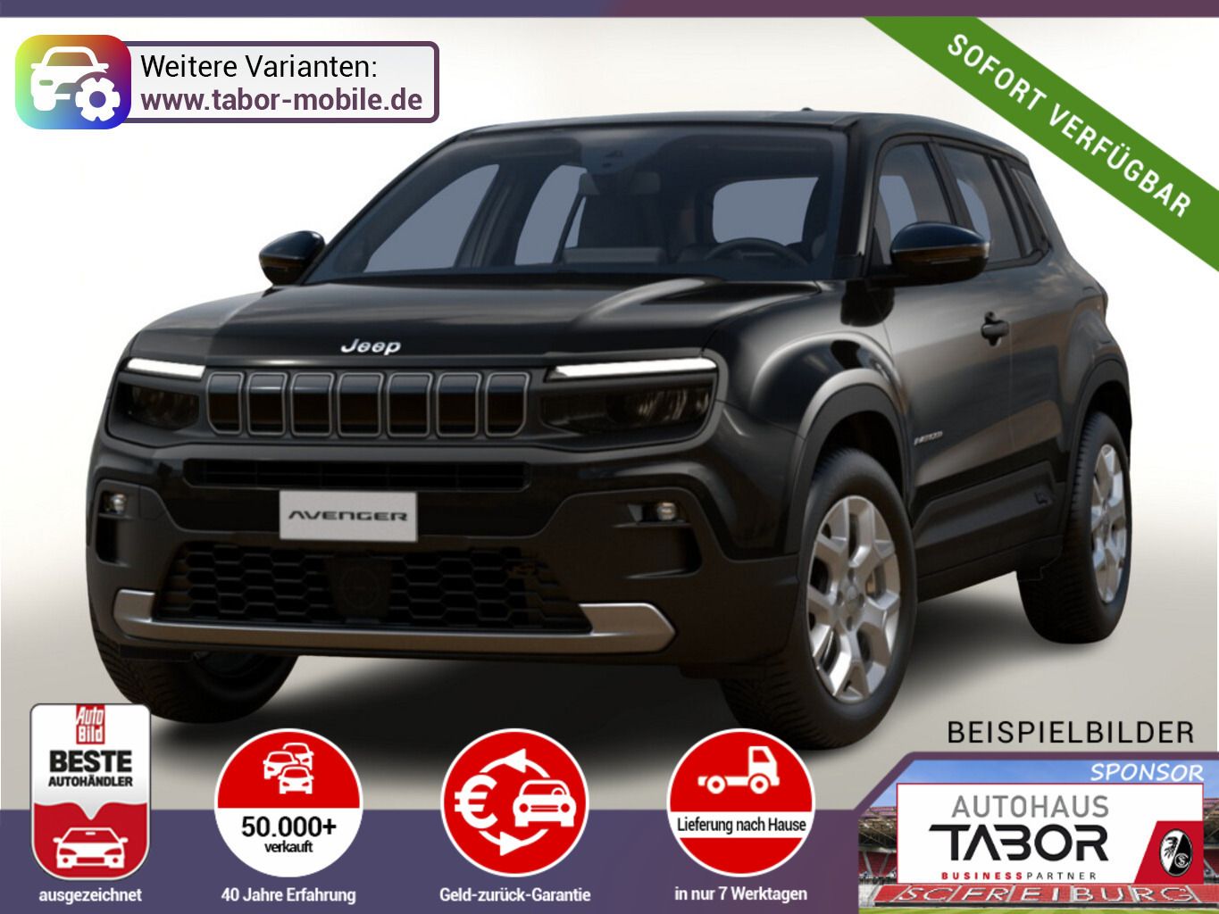 Jeep Avenger Hybrid Altitude Kam KlimaA ACC UVP-28%*