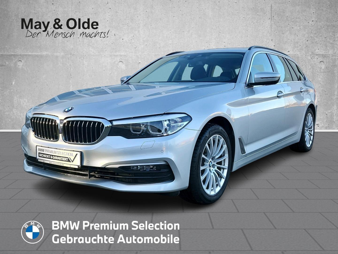 BMW 520 NAVI AHK Luftfederung LED El. Heckklappe Meh