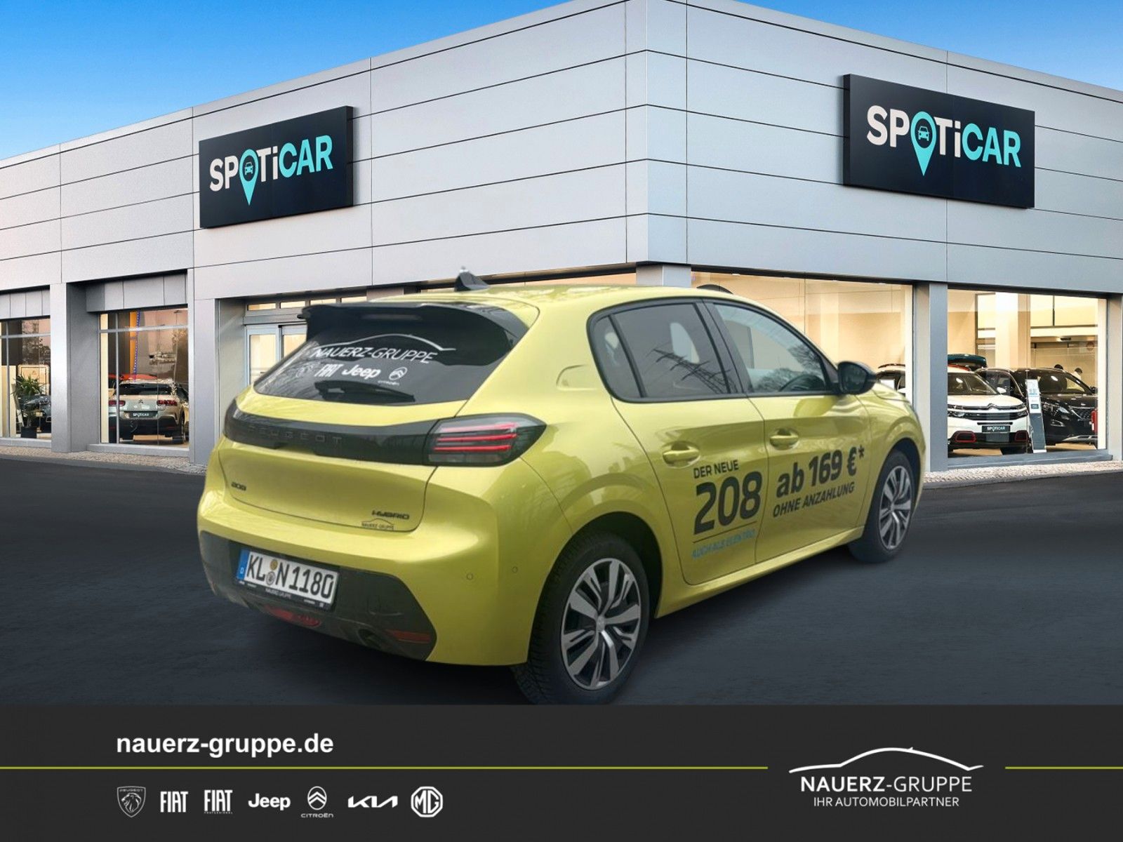 Fahrzeugabbildung Peugeot 208 Hybrid 100 Allure
