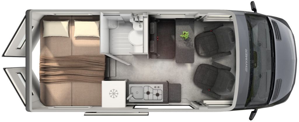 HYMER / ERIBA / HYMERCAR Camper Van Grand Canyon S 600 Xperience 