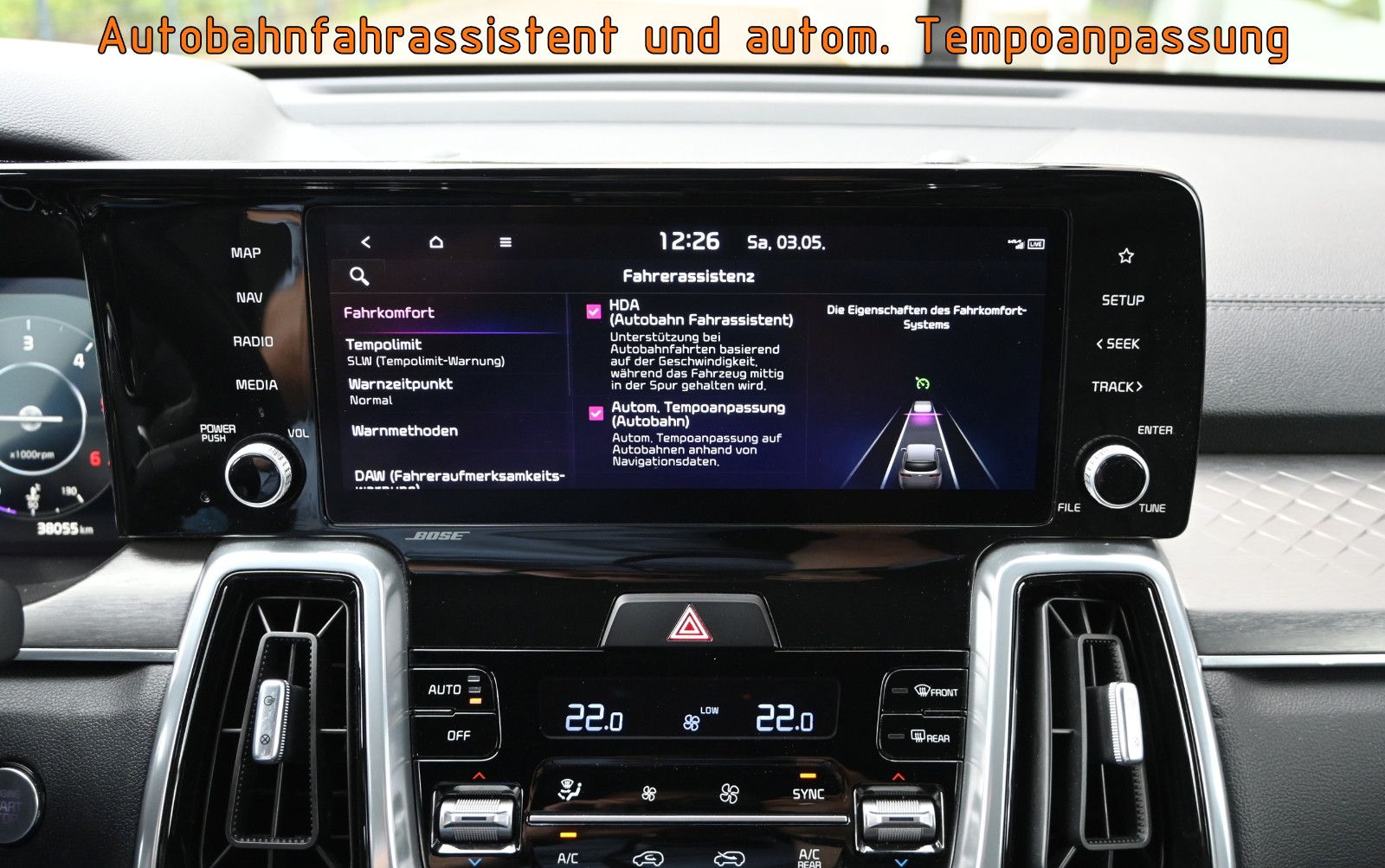 Fahrzeugabbildung Kia Sorento 2.2 CRDi AWD Platinum °AHK°7-SITZE°HUD°
