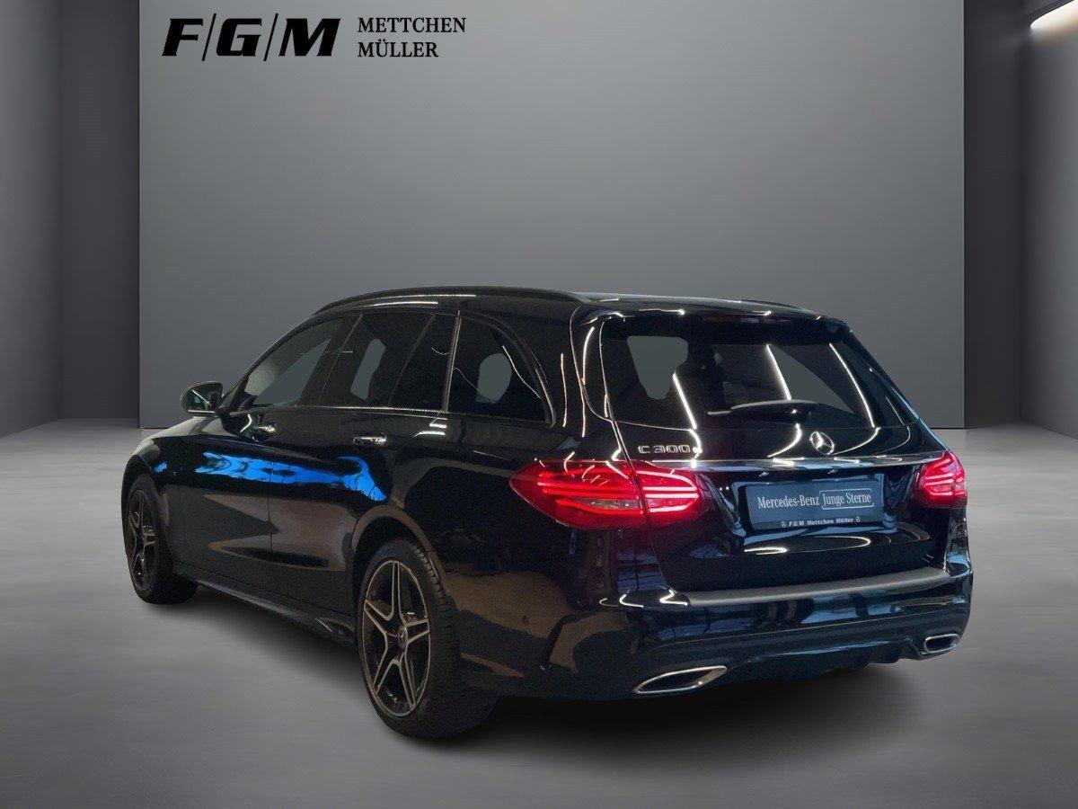 Mercedes-Benz C 300 e T AMG-Line Burm|HeadUp|KeyGo|MBeam|TWA