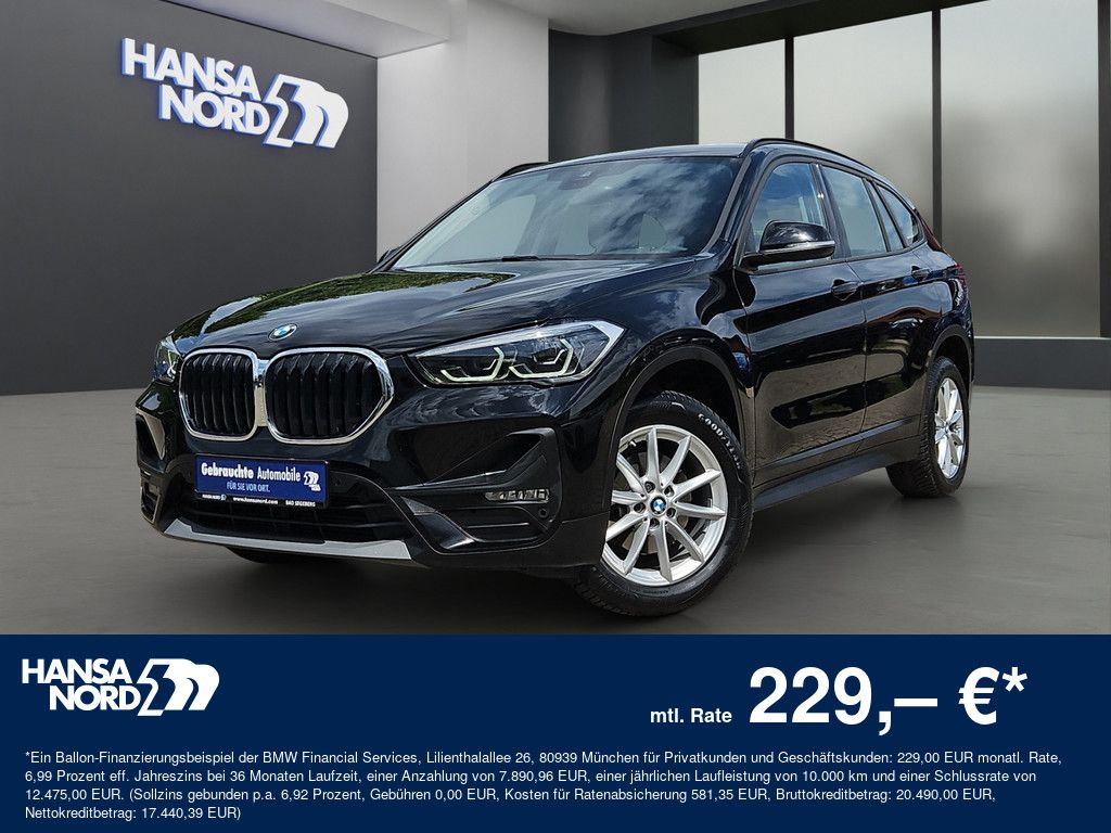 BMW X1 sDrive18d LED NAVI KAMERA SPORTSITZ 17" AHK