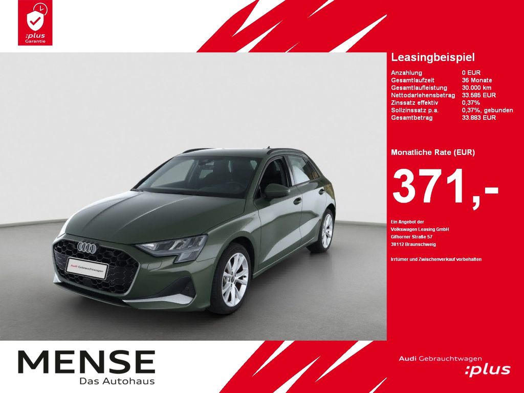 A3 Sportback 35 TFSI S tronic advanced AHK|Navi