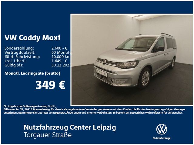 Volkswagen Caddy Maxi Life 1.5 l TSI 85 kW ACC*CLIMA*GJR