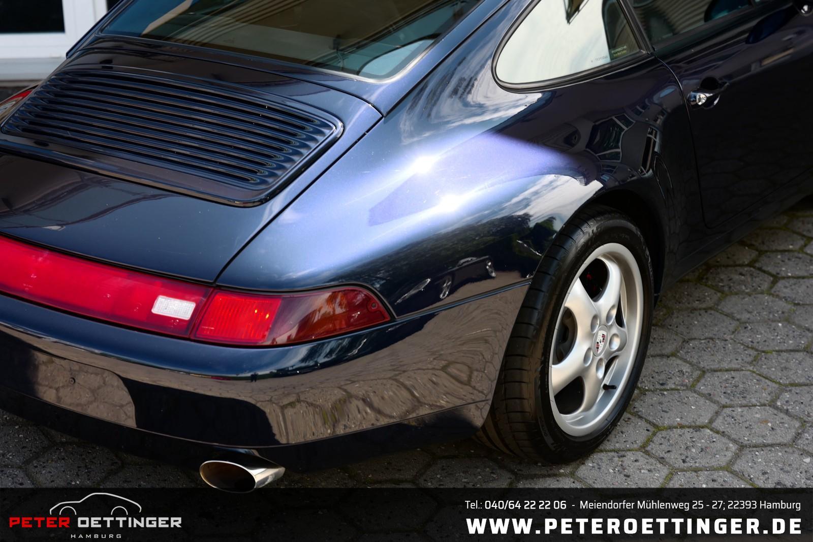 Porsche 993 Carrera Coupe Scheckheftgepflegt, Tiptronic