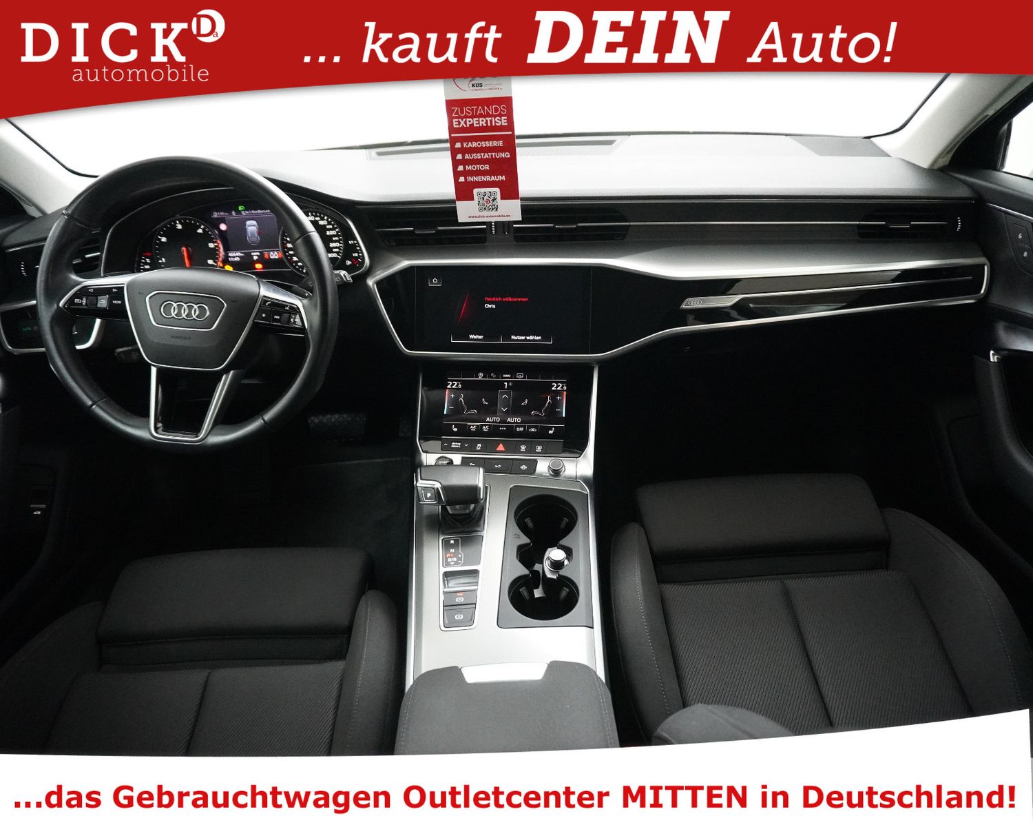 Fahrzeugabbildung Audi A6 Av 40d S-Tr Sport NAV+360+LED+AHK+ACC+SHZ+18"
