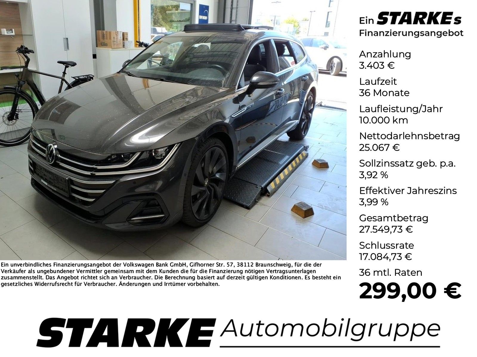 Volkswagen Arteon Shooting Brake 2.0 TDI DSG R-Line 20"Rosa