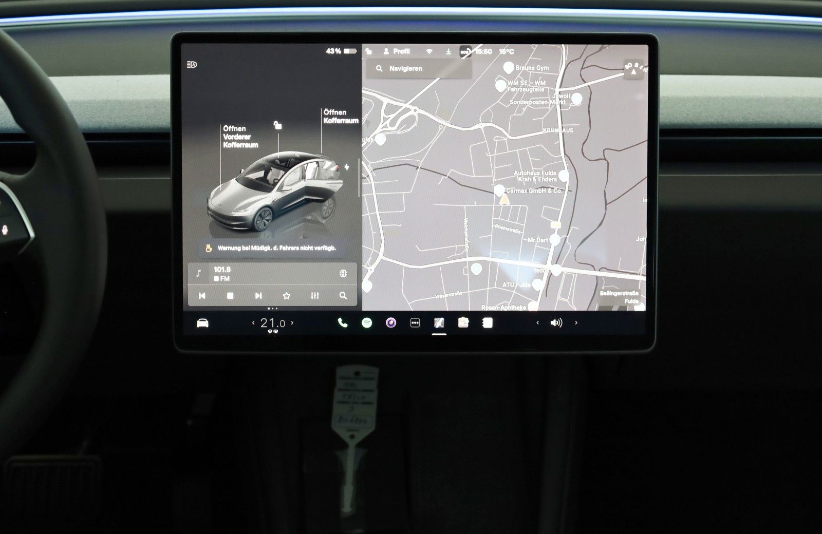Fahrzeugabbildung Tesla Model 3 ,Leder,Navi,LED,4xSH,Panorama,Autopilot