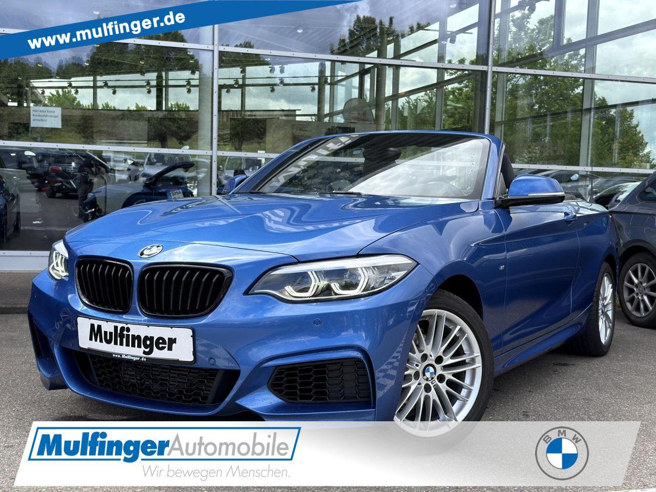 BMW 218i Cabrio M Sport Kamera Sitzheizung LED Navi