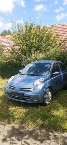 Nissan Micra fjordblau Metallic