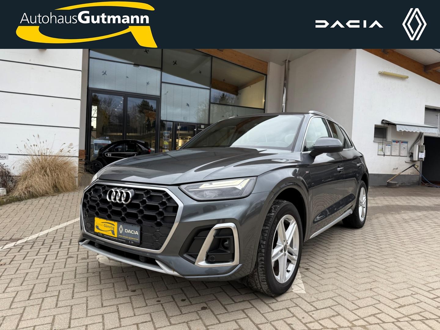 Audi Q5 40 TDI QUATTRO S LINE AHK-KLAPPBAR NAVI LEDER