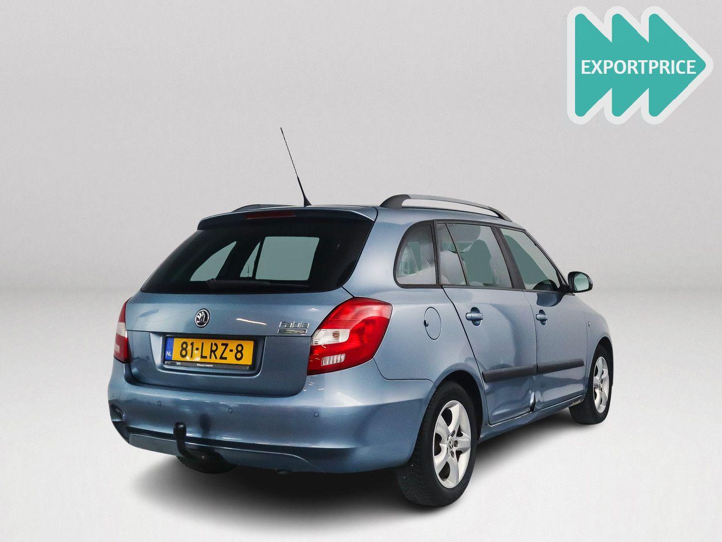 Skoda Fabia 2010 — rear view