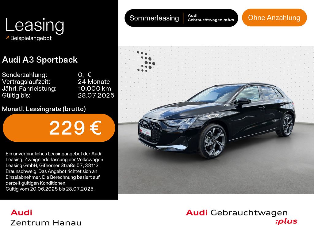 Audi A3 Sportback 35 TFSI advanced*NAVI-PLUS*VIRTUAL*