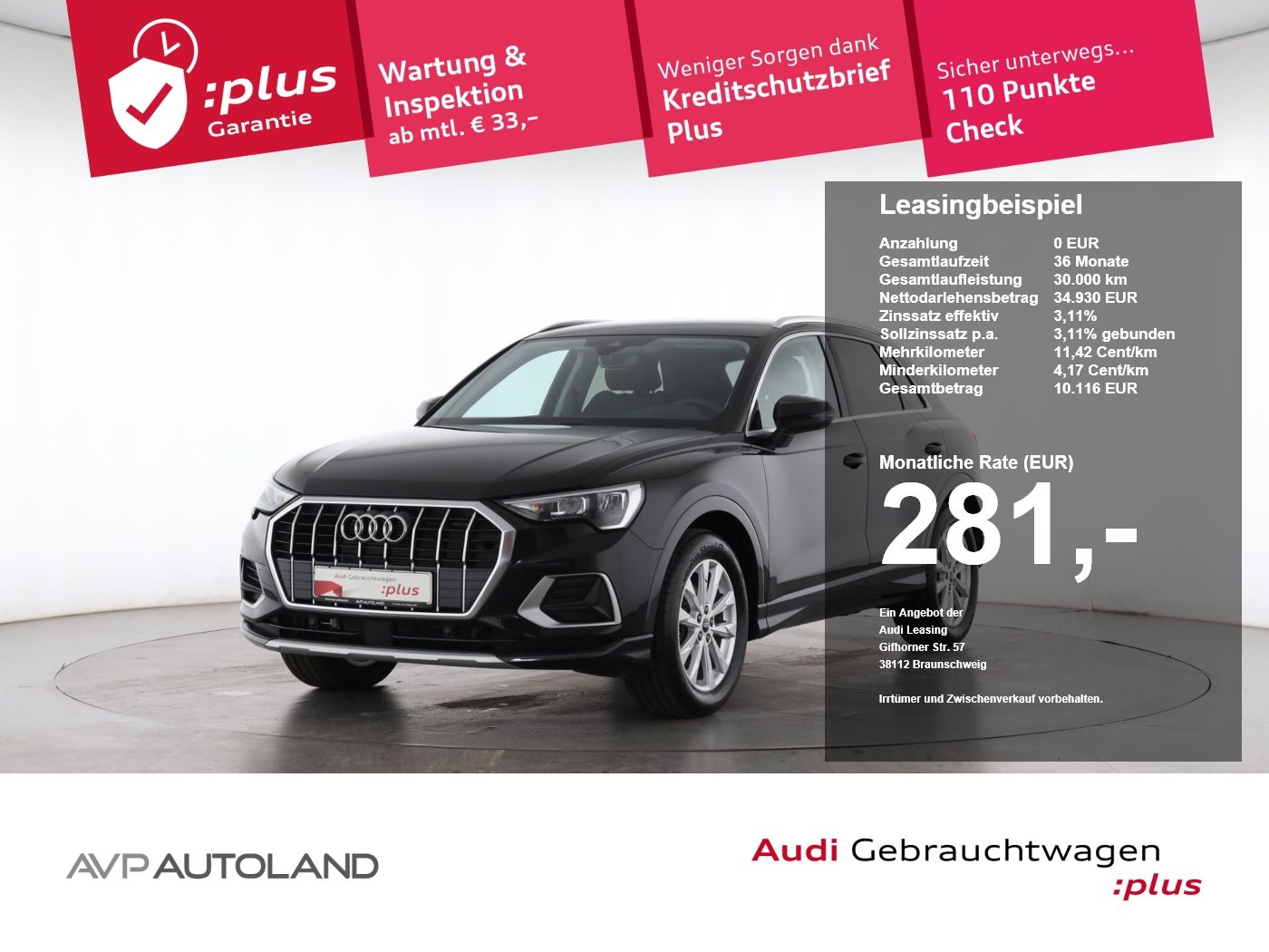 Audi Q3 35 TFSI S tronic | MMI NAVI | AHK 8fach berei