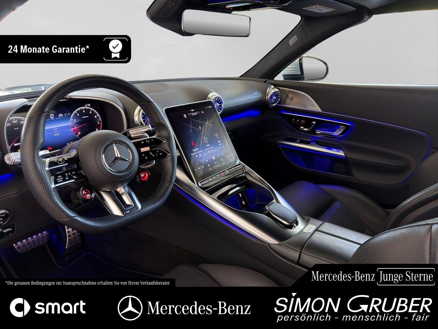 Fahrzeugabbildung Mercedes-Benz SL 43 AMG Nappa Sitzklima Massage Burmester