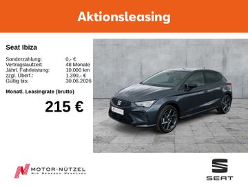 Seat Leasingangebot: Seat Ibiza 1.0 TSI FR Sitzheizung 18' Räder