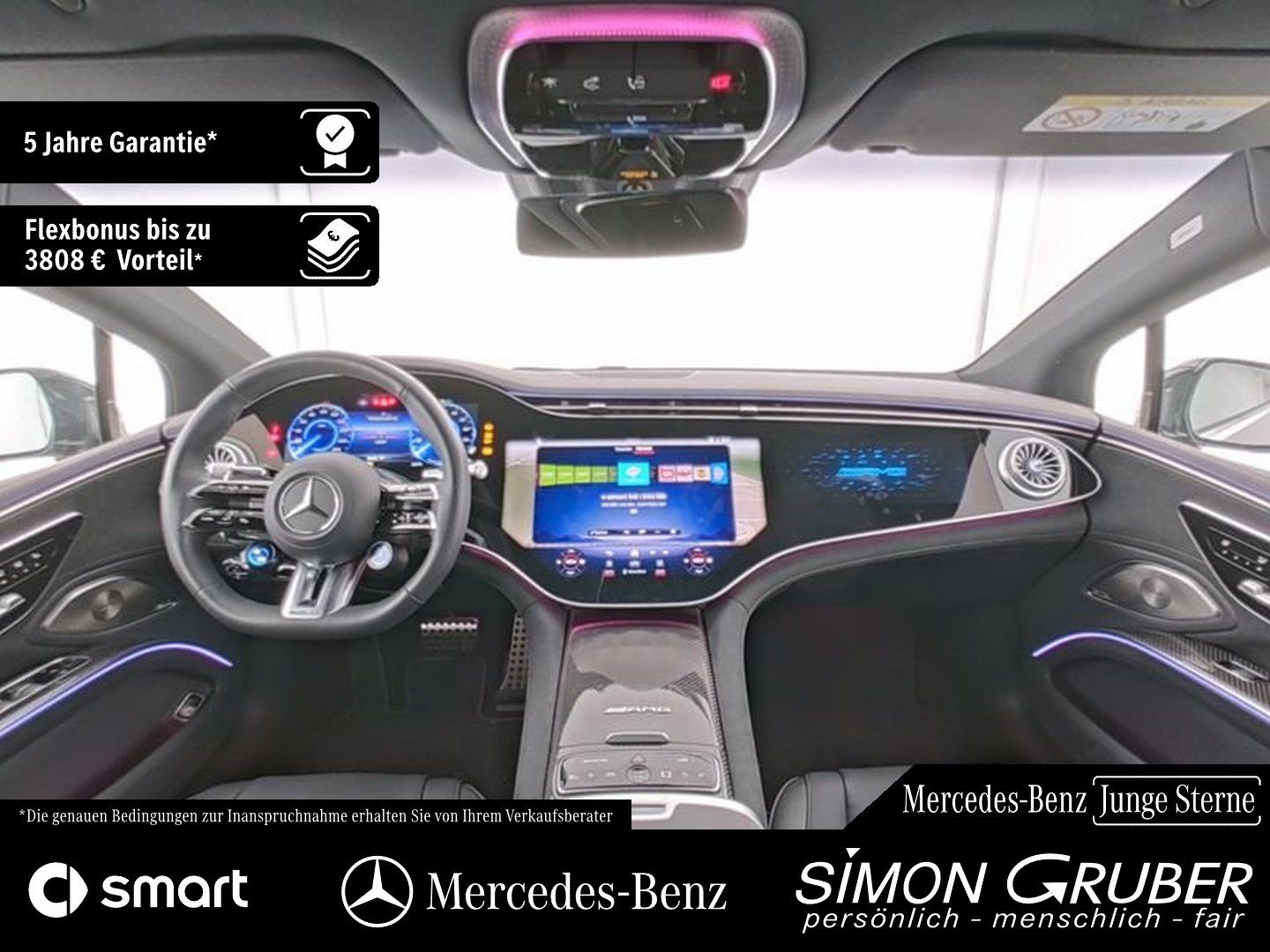 Fahrzeugabbildung Mercedes-Benz EQS 53 4M+ AMG Pano Carbon Sitzkl Massage 118Kw