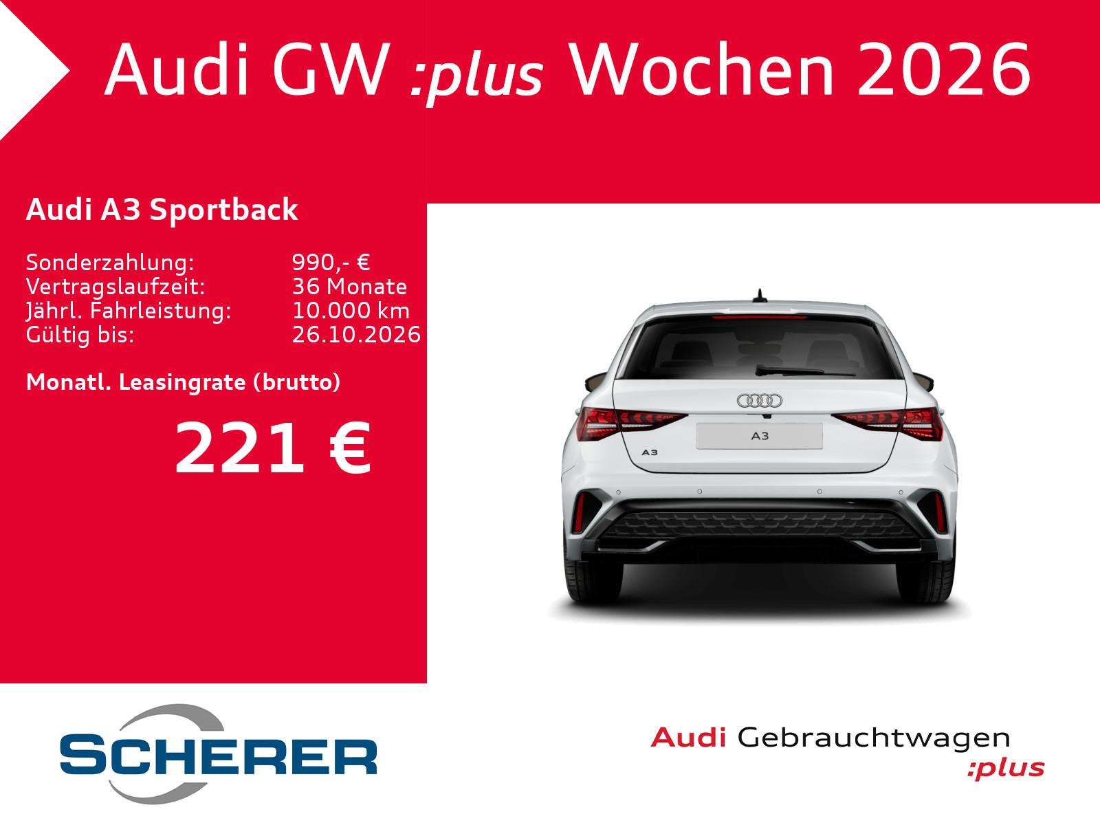 Audi A3 Sportback TFSI S line S tronic SONOS HUD KAME, миниатюра 7