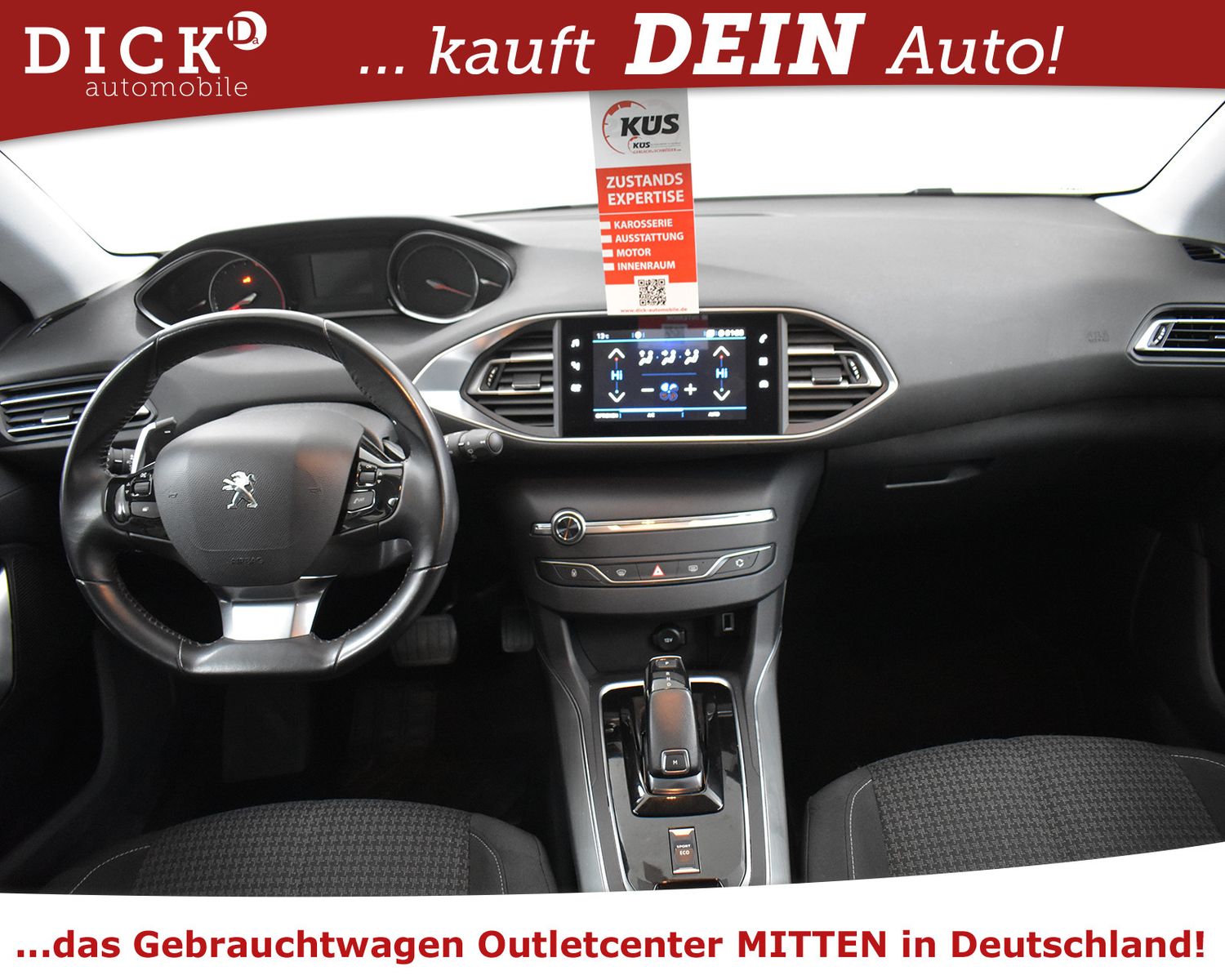 PEUGEOT 308 1.2 Aut. Active Pack NAVI+PDC+TEMP+MFL+APPLE - Image 11