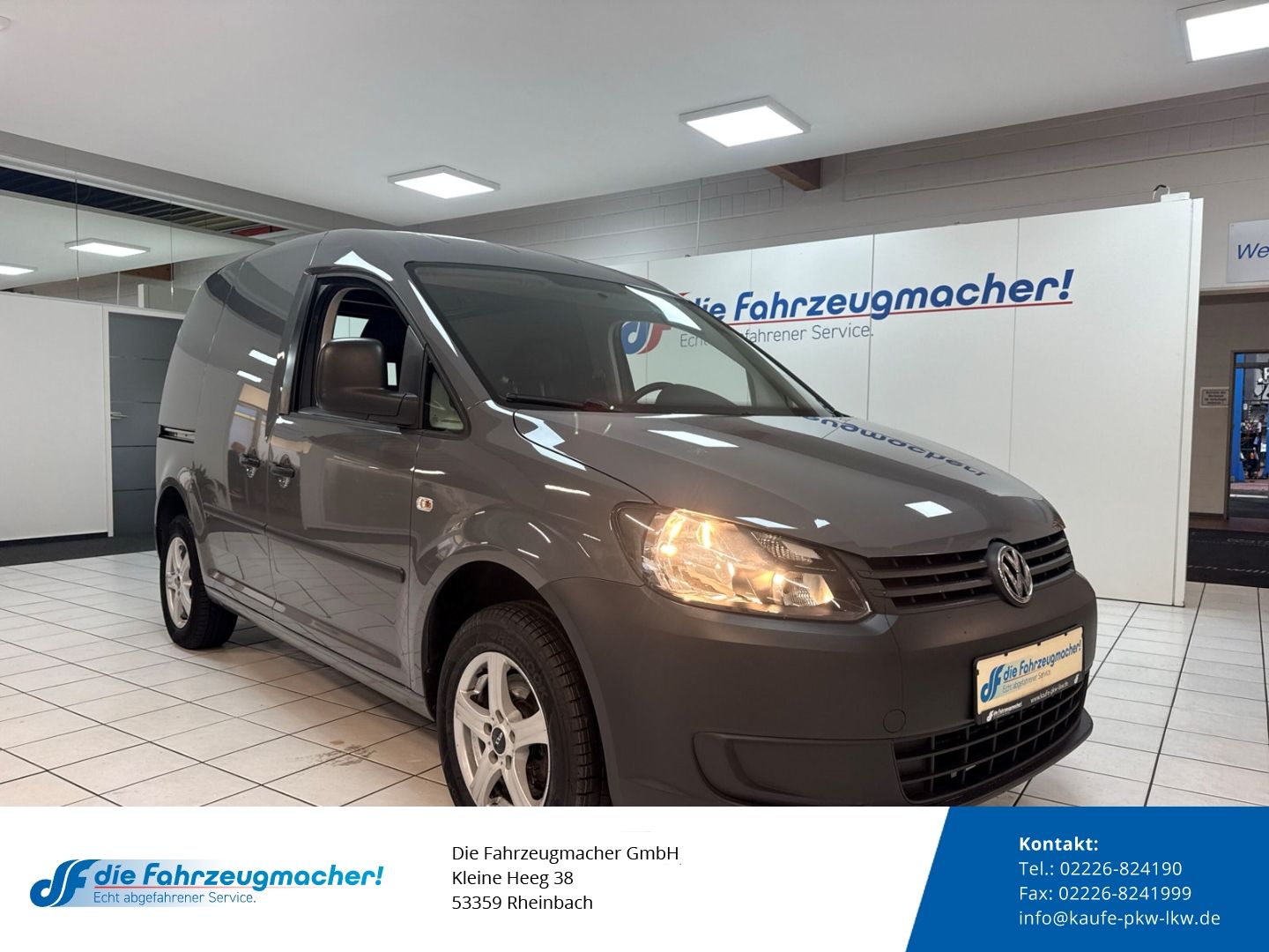 Fahrzeugabbildung Volkswagen Caddy Kasten EcoProfi AHK PDC Klima *EXPORT