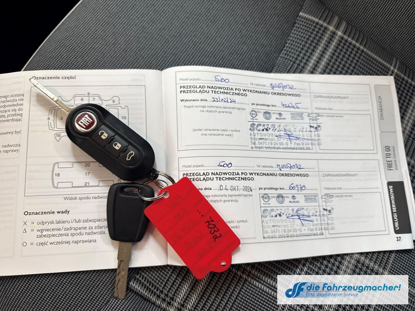 Fahrzeugabbildung Fiat 500 Lounge 1.0 Mild Hybrid EU6d Apple CarPlay An