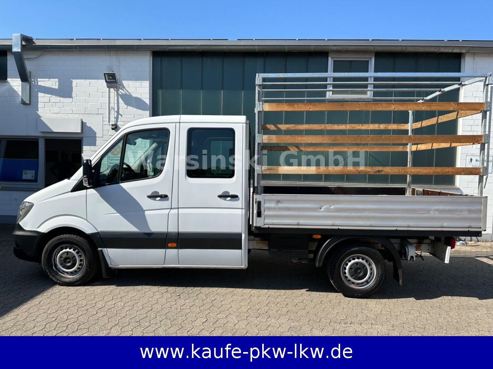 Fahrzeugabbildung Mercedes-Benz Sprinter Pritsche/DoKa /314/Klima