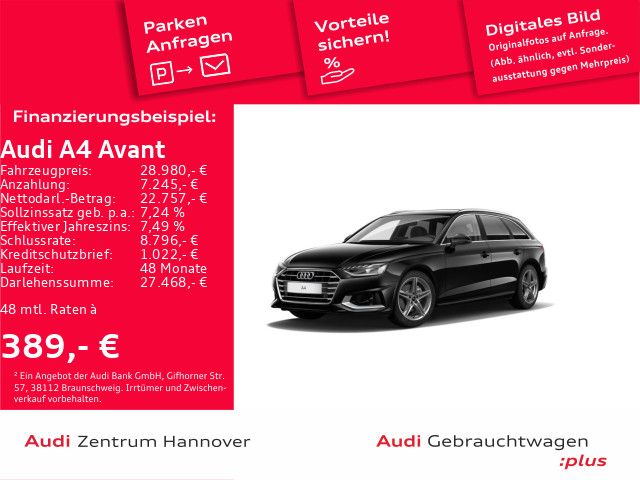 Audi A4 Avant advanced 35 TFSI LED virtual Leder Navi