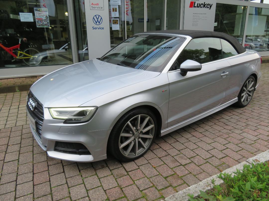 Audi A3 Cabriolet S-Tronic 1.4 TFSI S-LINE NAVI LED