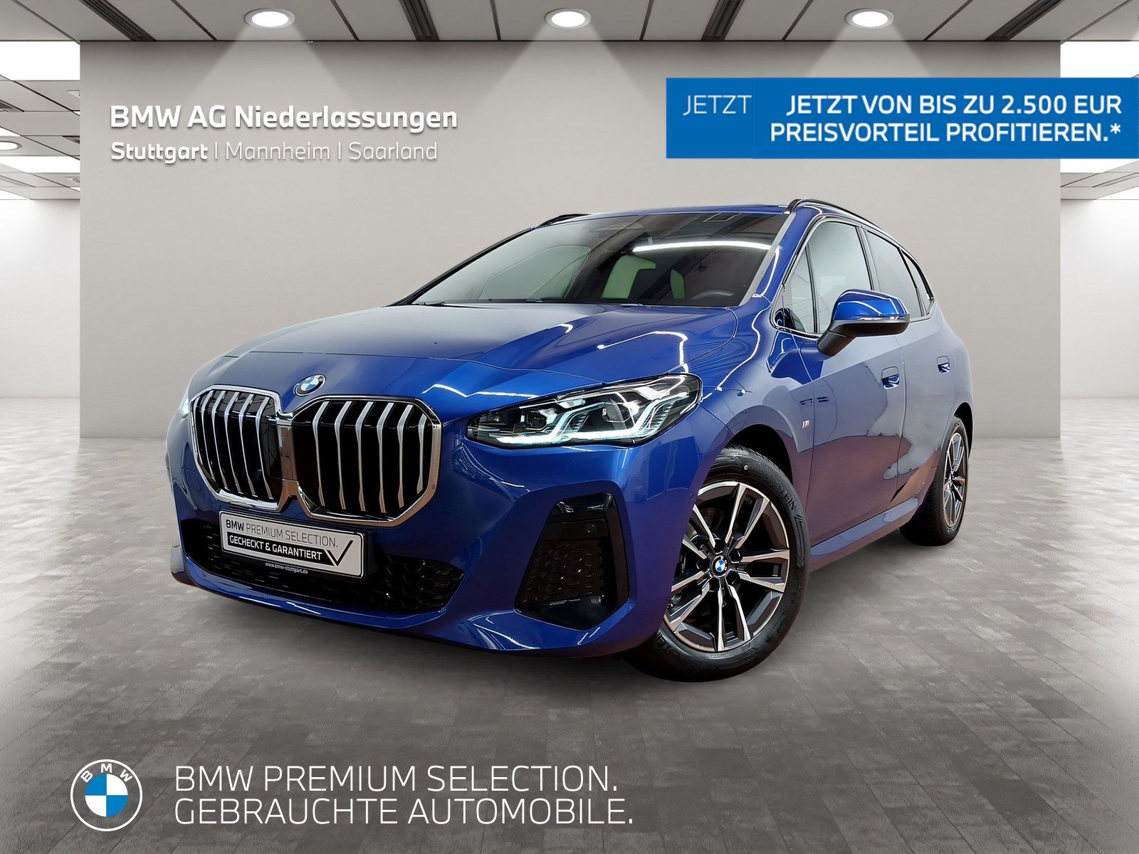 BMW 220i Active Tourer M Sport AHK Kamera LED Alarm