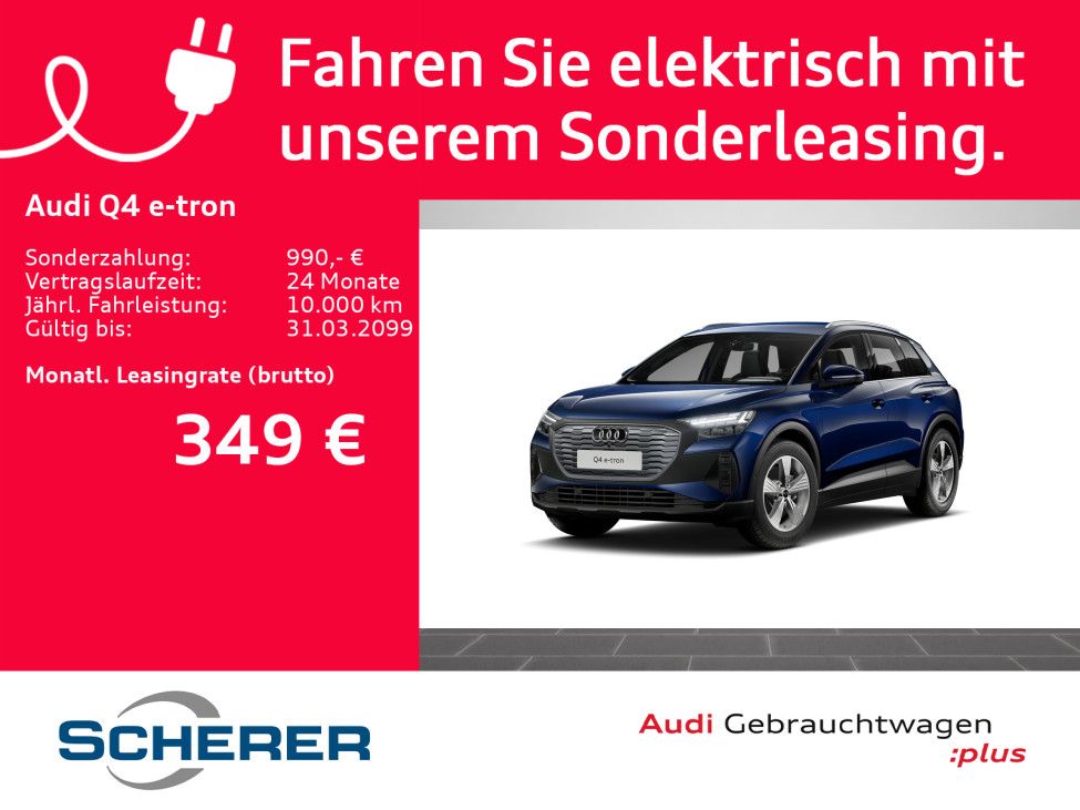 Audi Q4 e-tron 40 NAVI+KAMERA MATRIX