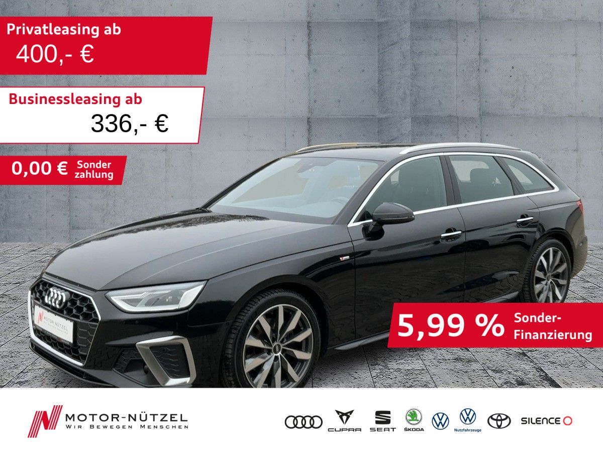 Audi A4 Avant 35 TFSI S-TR S-LINE 5JG+LED+NAV+AHK-Vob
