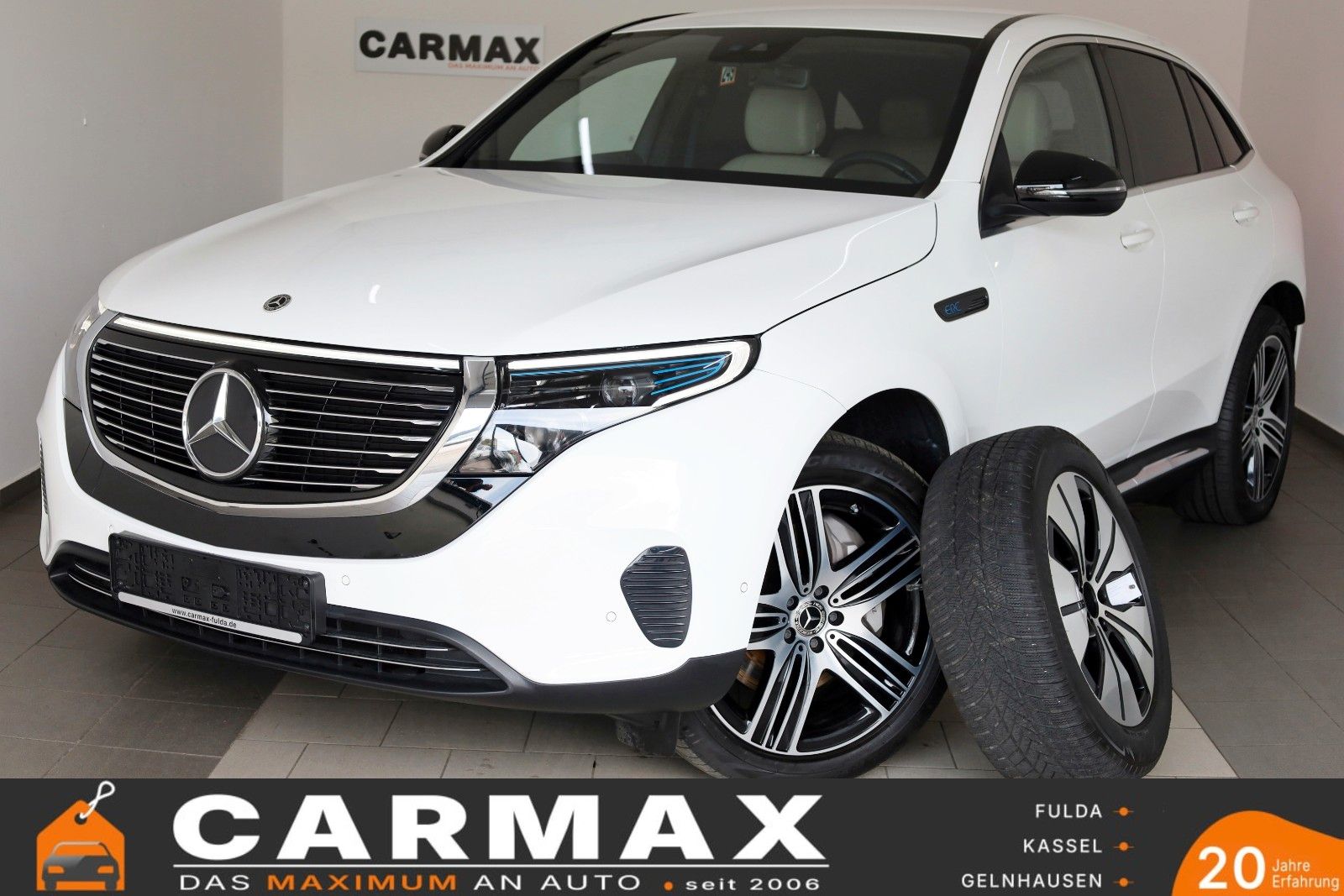 Fahrzeugabbildung Mercedes-Benz EQC 400 4M Leder,Navi,Multibeam LED,Park Paket