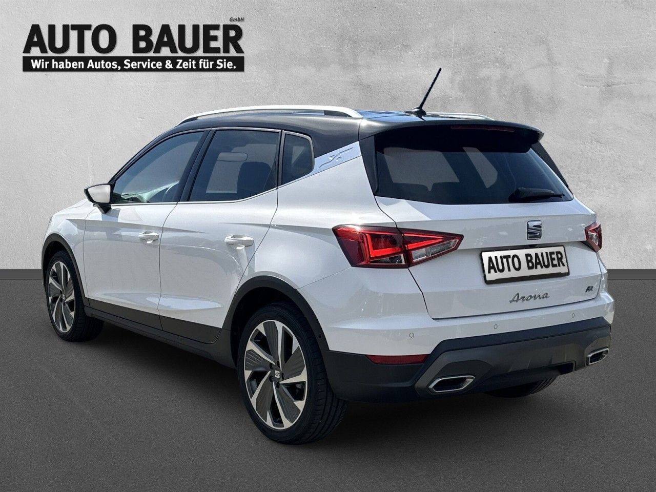 Fahrzeugabbildung SEAT Arona FR 1.0 TSI 110 PS 6-Gang-Kamera*1Hnd* - mit KI generiert/bearbeitet