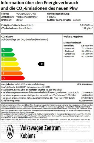 Volkswagen T-Cross  1.0 TSI Goal