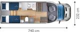 GiottiLine Siena 385  Automatik Pre Edition+Tankgutschein - GiottiLine Wohnwagen & Wohnmobile