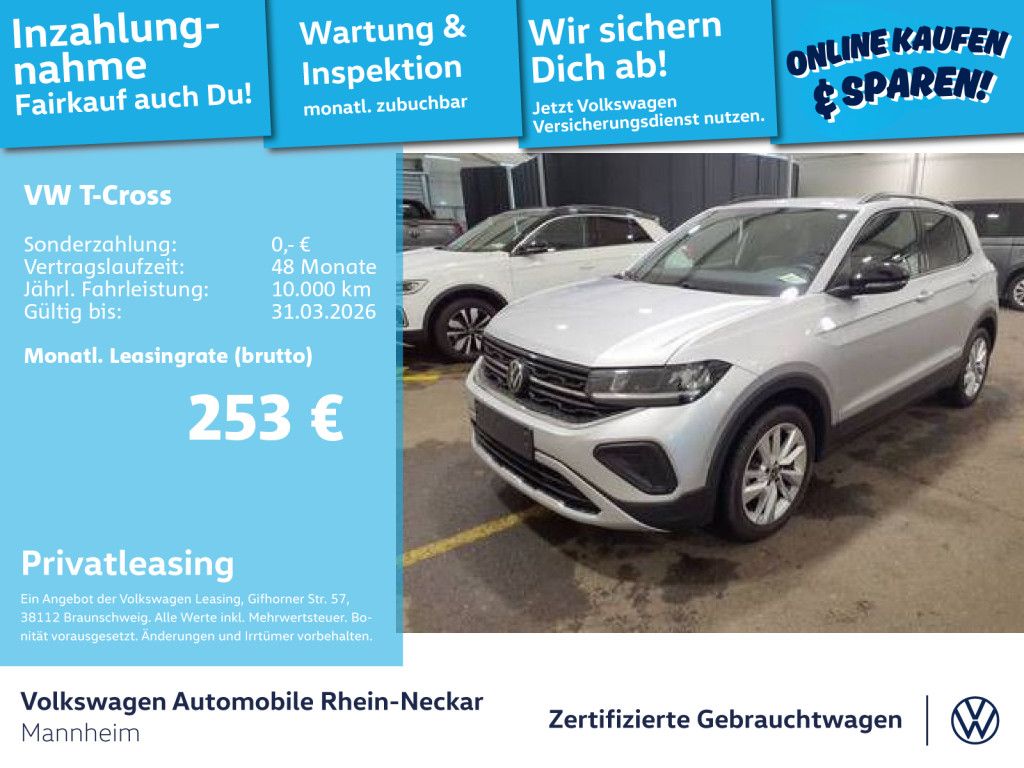 T-Cross 1.0 TSI GOAL DSG Navi AHK LED uvm