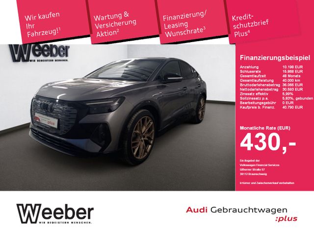 Audi Q4 e-tron Sportback 40 e S-Line HeadUp Navi LM