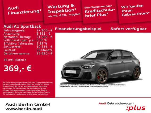 Audi A1 Sportback S line edition one 35 TFSI S tr. RF