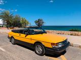 Saab 900i Cabrio Monte Carlo Gelb - Saab 900 aus 1989: Cabrio
