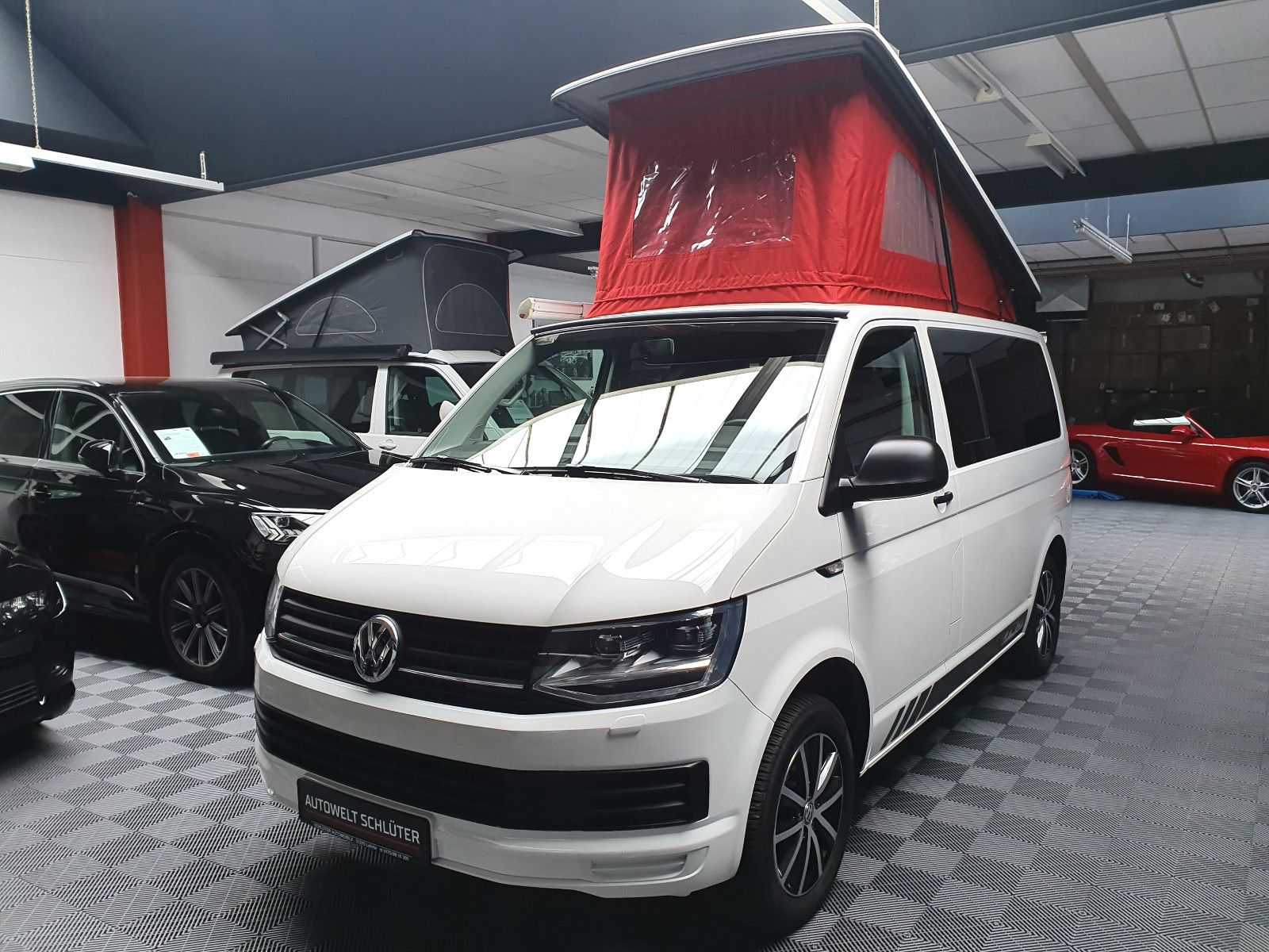 Gebrauchtwagen Volkswagen T6 Cali 2.0 TDI Camper Aufstelldach Küche Navi in Lehrte