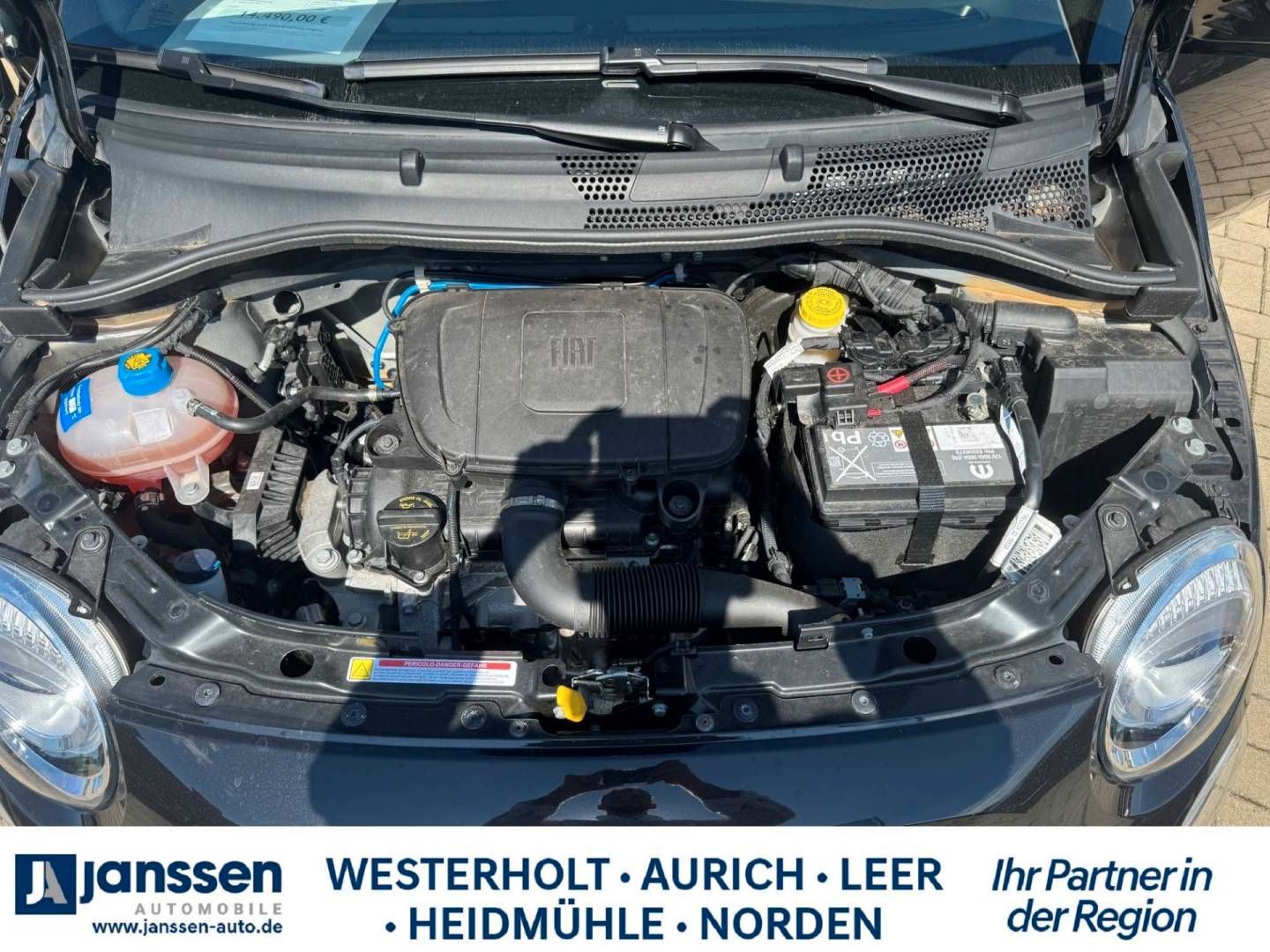 Fahrzeugabbildung Fiat 500 Mild Hybrid