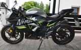 Kawasaki BX125A Ninja 125 silber/schwarz/grün  - KAWASAKI VON 81 BIS 125 CCM