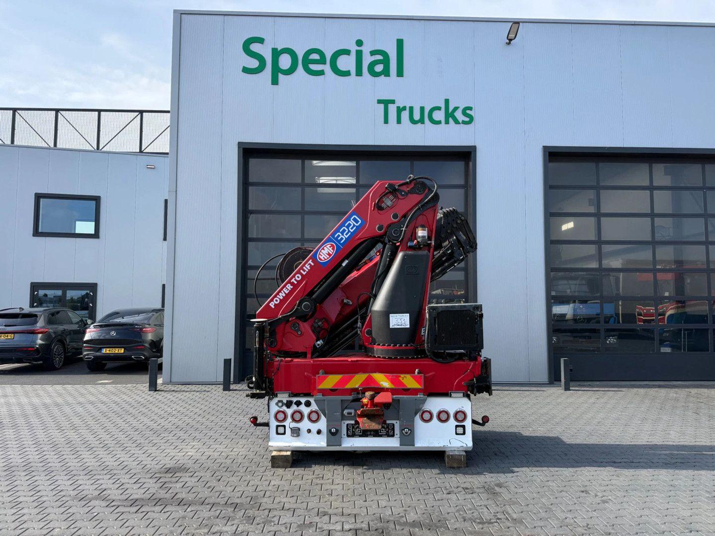 Andere Other HMF  3220 K-RCS K6 Crane / Kraan / Autolaa