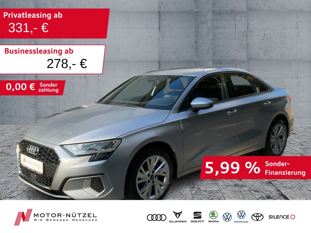 A3 Limousine 30 TFSI S-TR 5JG+LED+NAV+AHK+ACC+VC