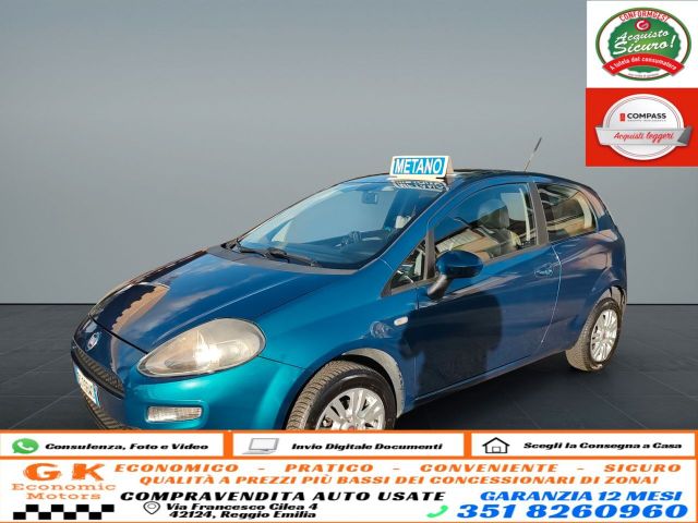 Fiat Punto 1.4 8V 3 porte Natural Power Lounge, 