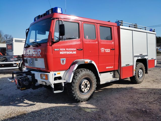 Mercedes-Benz 917AF 4x4 Feuerwehr Wohnmobil Expeditions