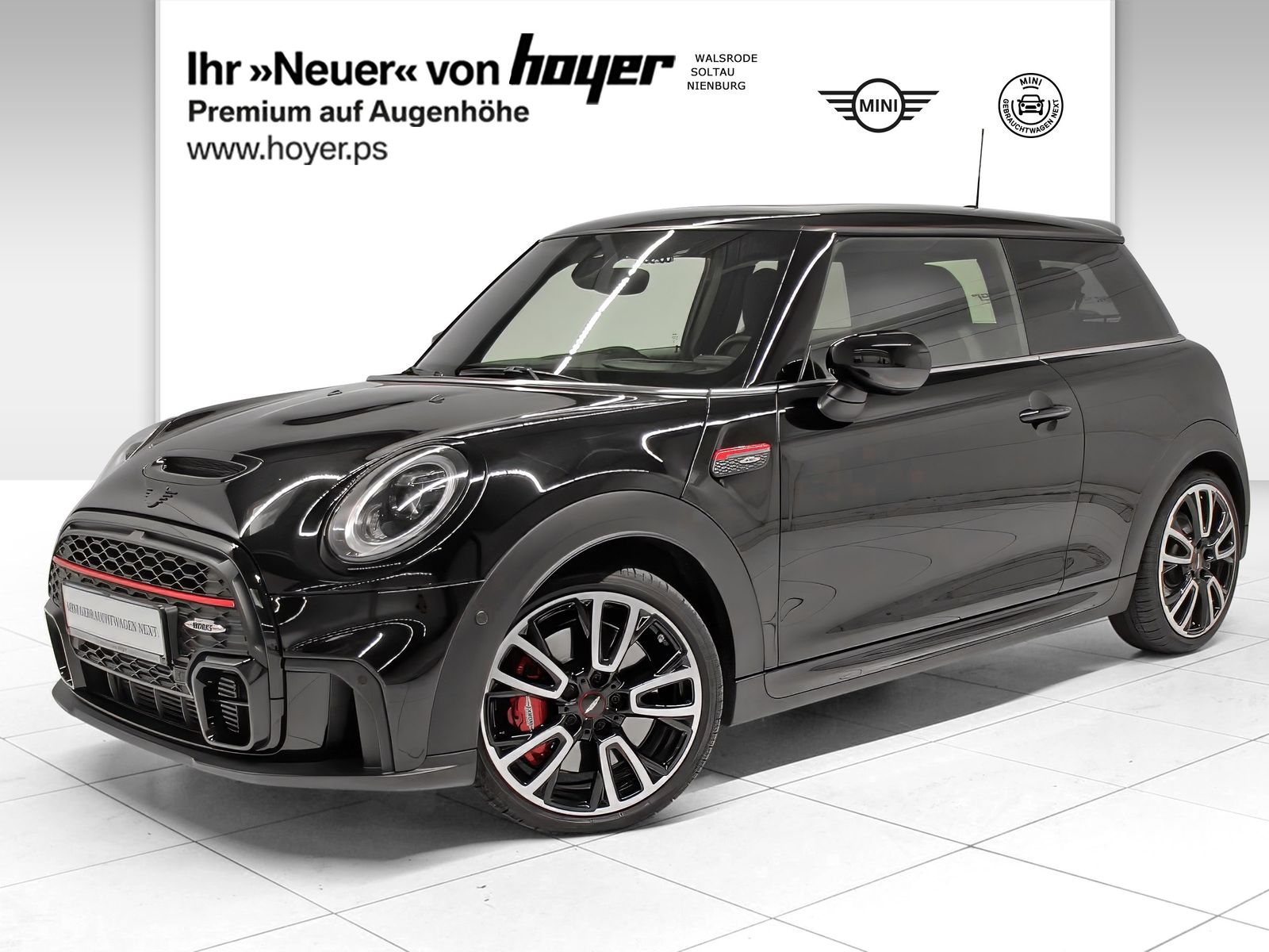 MINI John Cooper Works Hatch Head-Up HK HiFi DAB LED